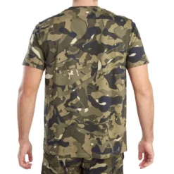 T-shirt Manches Courtes Chasse 100 Camouflage WL V1 Vert 9 T-shirt Manches Courtes Chasse 100 Camouflage WL V1 Vert -Sportmania t shirt manches courtes chasse 100 camouflage woodland vert 2