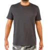 T-shirt Manches Courtes Coton Homme - 100 Carbon Gris