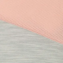 T-Shirt Manches Courtes Coton Respirant 500 Fille GYM ENFANT Gris Rose Imprimé -Sportmania t shirt manches courtes coton respirant 500 fille gym enfant gris rose imprime 5