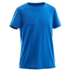 T-shirt Enfant Synthétique Respirant - 500 Bleu