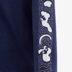 T-shirt Manches Longues Bleu Marine Baby Gym Enfant -Sportmania t shirt manches longues 100 baby gym fille et garcon blanc 3