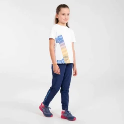 T-Shirt Running Respirant Enfant - KIPRUN DRY+ Blanc -Sportmania t shirt running respirant enfant kiprun dry blanc 13