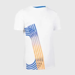 T-Shirt Running Respirant Enfant - KIPRUN DRY+ Blanc