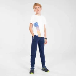 T-Shirt Running Respirant Enfant - KIPRUN DRY+ Blanc -Sportmania t shirt running respirant enfant kiprun dry blanc 9