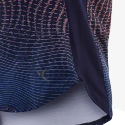 T-shirt Enfant Synthétique Respirant - 500 Bleu Marine Avec Imprimé -Sportmania t shirt synthetique respirant imprime navy fille 4