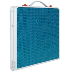 Quechua TABLE BASSE PLIANTE DE CAMPING - MH100 - BLEUE -Sportmania table basse pliante de camping mh100 bleue 10