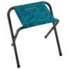 Quechua Tabouret Pliant De Camping Bleu