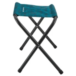 Quechua Tabouret Pliant De Camping Bleu -Sportmania tabouret pliant de camping bleu 4