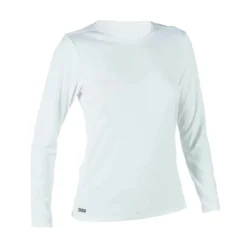 TEE SHIRT ANTI UV FEMME MANCHES LONGUES SURF MALOU GREIGE (SANS TEINTURE) -Sportmania tee shirt anti uv surf malou manches longues femme greige sans teinture 2