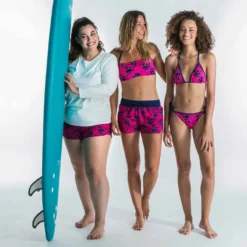 TEE SHIRT ANTI UV FEMME MANCHES LONGUES SURF MALOU GREIGE (SANS TEINTURE) -Sportmania tee shirt anti uv surf malou manches longues femme greige sans teinture 7