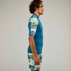 Tee Shirt Anti Uv Surf Top 500 Manches Courtes Homme Palmeraie -Sportmania tee shirt anti uv surf top 500 manches courtes homme noir 2