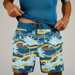 Tee Shirt Anti Uv Surf Top 500 Manches Courtes Homme Palmeraie -Sportmania tee shirt anti uv surf top 500 manches courtes homme noir 6