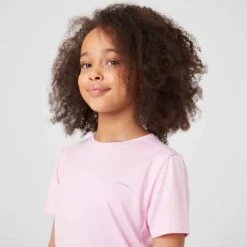 Decathlon AT TS100 ENFANT ROSE -Sportmania tee shirt enfant d athletisme at 100 orange fluo 10
