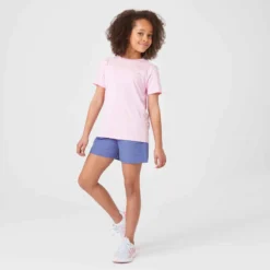Decathlon AT TS100 ENFANT ROSE -Sportmania tee shirt enfant d athletisme at 100 orange fluo 11