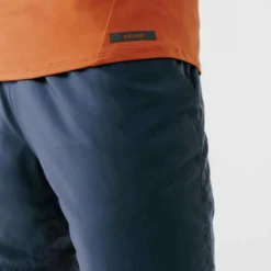 Kalenji TEE SHIRT MANCHES LONGUES RUNNING RUN WARM ORANGE -Sportmania tee shirt manches longues running run warm bleu fonce homme 5