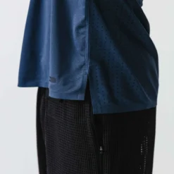 Kalenji T-shirt Running Respirant Et Ventilé Homme - Dry+ Breath Bleu Ardoise -Sportmania tee shirt running homme respirant kalenji dry breath bleu ardoise 6