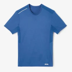Kalenji T-shirt Running Respirant Homme - Dry+ Bleu Foncé -Sportmania tee shirt running run dry blanc casse homme 5