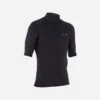 Tee Shirt Thermique Polaire Homme Manches Courtes Surf 900 Noir