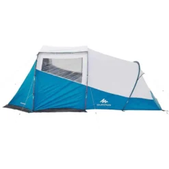 Quechua Tente à Arceaux De Camping - Arpenaz 4.1 F&B - 4 Personnes - 1 Chambre -Sportmania tente a arceaux de camping arpenaz 41 fb 4 personnes 1 chambre 3