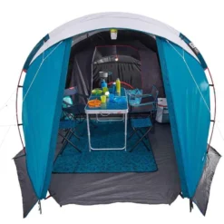 Quechua Tente à Arceaux De Camping - Arpenaz 4.1 F&B - 4 Personnes - 1 Chambre -Sportmania tente a arceaux de camping arpenaz 41 fb 4 personnes 1 chambre 8