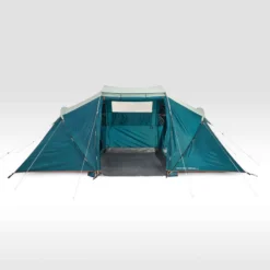 Quechua Tente à Arceaux De Camping - Arpenaz 4.2 - 4 Personnes - 2 Chambres -Sportmania tente a arceaux de camping arpenaz 42 4 personnes 2 chambres 3