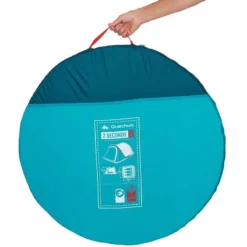 Quechua Tente De Camping - 2 SECONDS - 3 Places -Sportmania tente de camping 2 seconds bleue 3 personnes 2