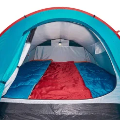 Quechua Tente De Camping - 2 SECONDS - 3 Places -Sportmania tente de camping 2 seconds bleue 3 personnes 3