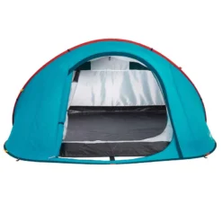 Quechua Tente De Camping - 2 SECONDS - 3 Places -Sportmania tente de camping 2 seconds bleue 3 personnes 4