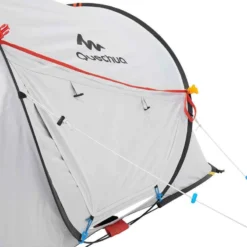 Quechua Tente De Camping - 2 SECONDS - 2 Places - Fresh & Black -Sportmania tente de camping 2 seconds freshblack 2 personnes 14