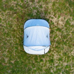 Quechua Tente De Camping - 2 SECONDS - 2 Places - Fresh & Black -Sportmania tente de camping 2 seconds freshblack 2 personnes 19