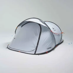 Quechua Tente De Camping - 2 SECONDS - 2 Places - Fresh & Black -Sportmania tente de camping 2 seconds freshblack 2 personnes 3