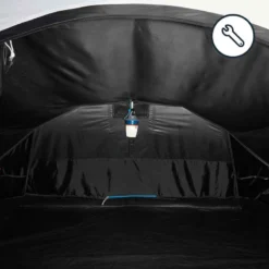 Quechua Tente De Camping - 2 SECONDS - 3 Places - Fresh & Black -Sportmania tente de camping 2 seconds freshblack 3 personnes 11
