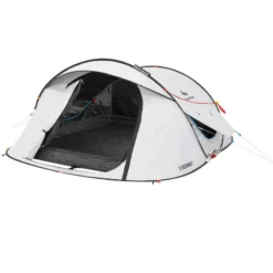Quechua Tente De Camping - 2 SECONDS - 3 Places - Fresh & Black