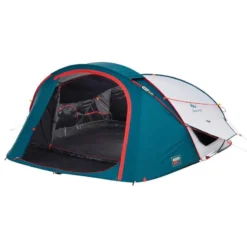 Quechua Tente De Camping - 2 SECONDS XL - 3 Places - Fresh & Black -Sportmania tente de camping 2 seconds freshblack xl 3 personnes 7
