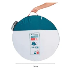 Quechua Tente De Camping - 2 SECONDS XL - 2 Places - Fresh & Black -Sportmania tente de camping 2 seconds xl freshblack 2 personnes 2