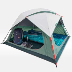 Quechua Tente De Camping - MH100 - 3 Places - Fresh -Sportmania tente de camping mh100 3 places fresh 5