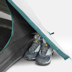Quechua Tente De Camping - MH100 - 2 Places - Fresh & Black -Sportmania tente de camping mh100 fresh black 2 personnes 16