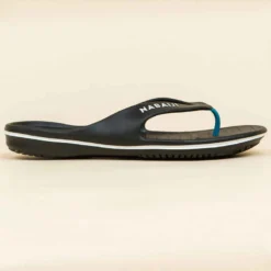 Tongs De Piscine Homme - Tonga 500 - Noir Bleu Blanc -Sportmania tongs de piscine homme tonga 500 noir bleu blanc 2