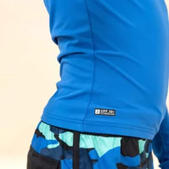 Top Solaire Anti UV Junior Manche Longue Bleu -Sportmania top solaire anti uv junior manche longue bleu 3