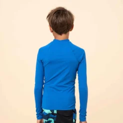 Top Solaire Anti UV Junior Manche Longue Bleu -Sportmania top solaire anti uv junior manche longue bleu 4