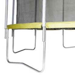 TRAMPOLINE ROND 420 AVEC FILET DE PROTECTION -Sportmania trampoline essential 420 vert filet de protection 6