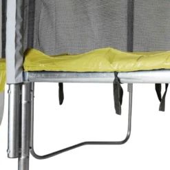 TRAMPOLINE ROND 420 AVEC FILET DE PROTECTION -Sportmania trampoline essential 420 vert filet de protection 8