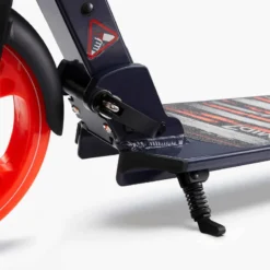 TROTTINETTE MID 7 BLEU MARINE ORANGE AVEC BÉQUILLE -Sportmania trottinette mid 7 bleu marine orange avec bequille 7