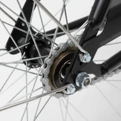 VÉLO DE VILLE ELOPS 100 CADRE BAS NOIR -Sportmania velo de ville elops 100 cadre bas noir 2