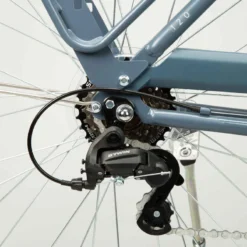 VELO DE VILLE ELOPS 120 à CADRE BAS BLEU -Sportmania velo de ville elops 120 a cadre bas bleu 4