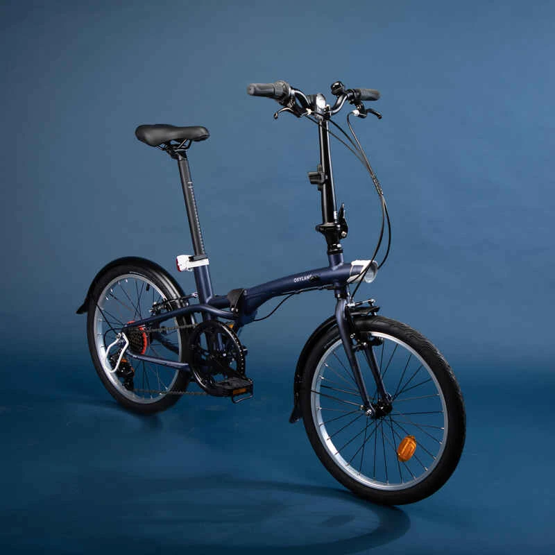 BTWIN VÉLO PLIANT TILT 500 BLEU 2 BTWIN VÉLO PLIANT TILT 500 BLEU – Image 2