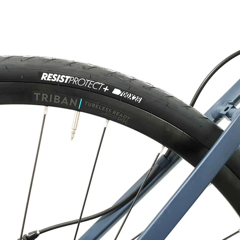 Vélo Route Cyclotourisme RC120 Disque Marine Orange 10 Vélo Route Cyclotourisme RC120 Disque Marine Orange – Image 10