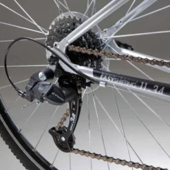 VÉLO TOUT CHEMIN RIVERSIDE 120 GRIS METAL -Sportmania velo tout chemin riverside 120 gris 3