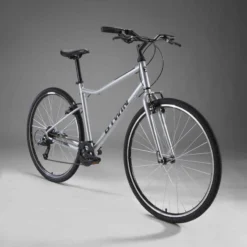 VÉLO TOUT CHEMIN RIVERSIDE 120 GRIS METAL -Sportmania velo tout chemin riverside 120 gris 7