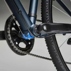 VÉLO TOUT CHEMIN RIVERSIDE 500 BLEU NUIT -Sportmania velo tout chemin riverside 500 gris rouge 8